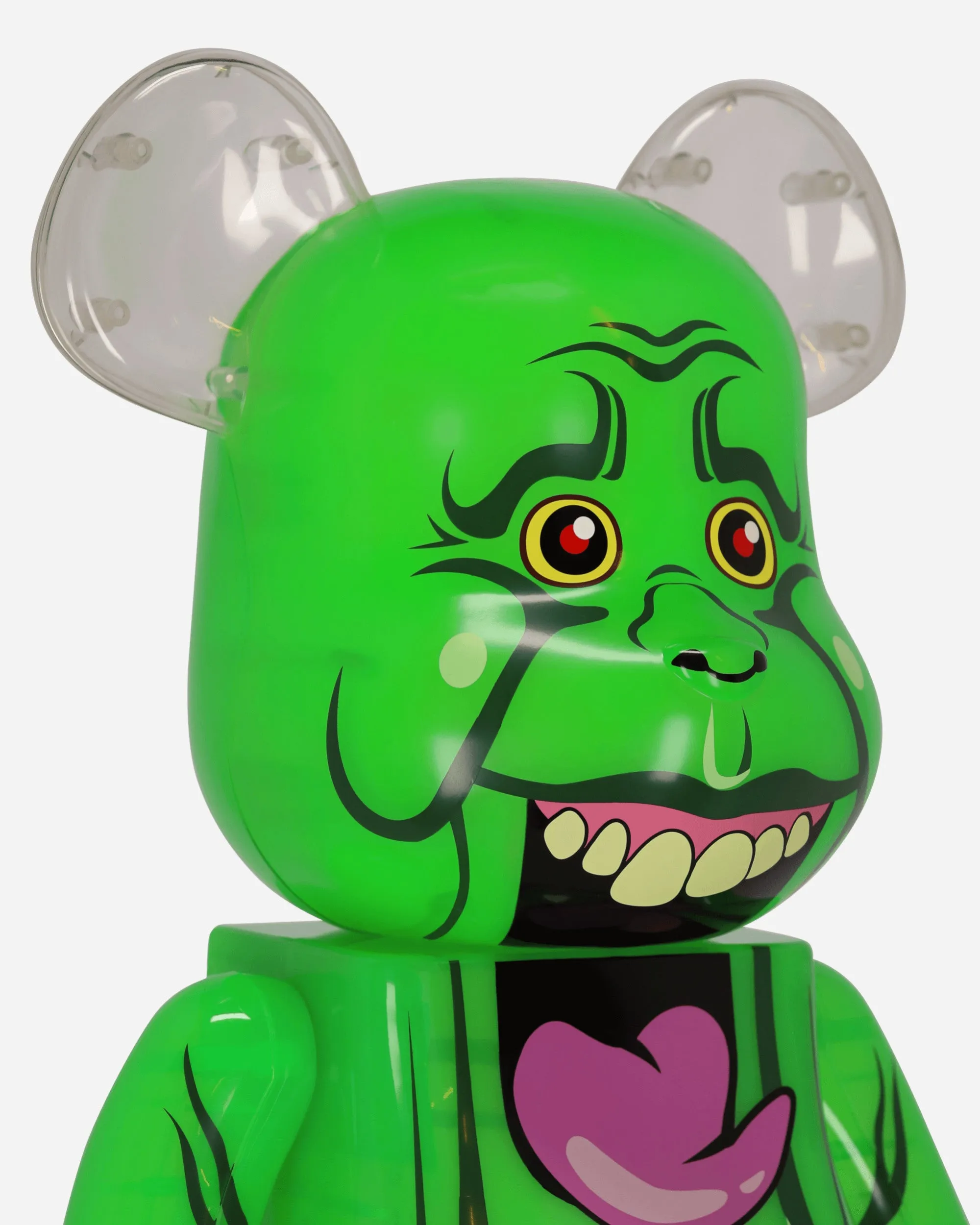 1000% Slimer Green Ghost Be@rbrick Multicolor