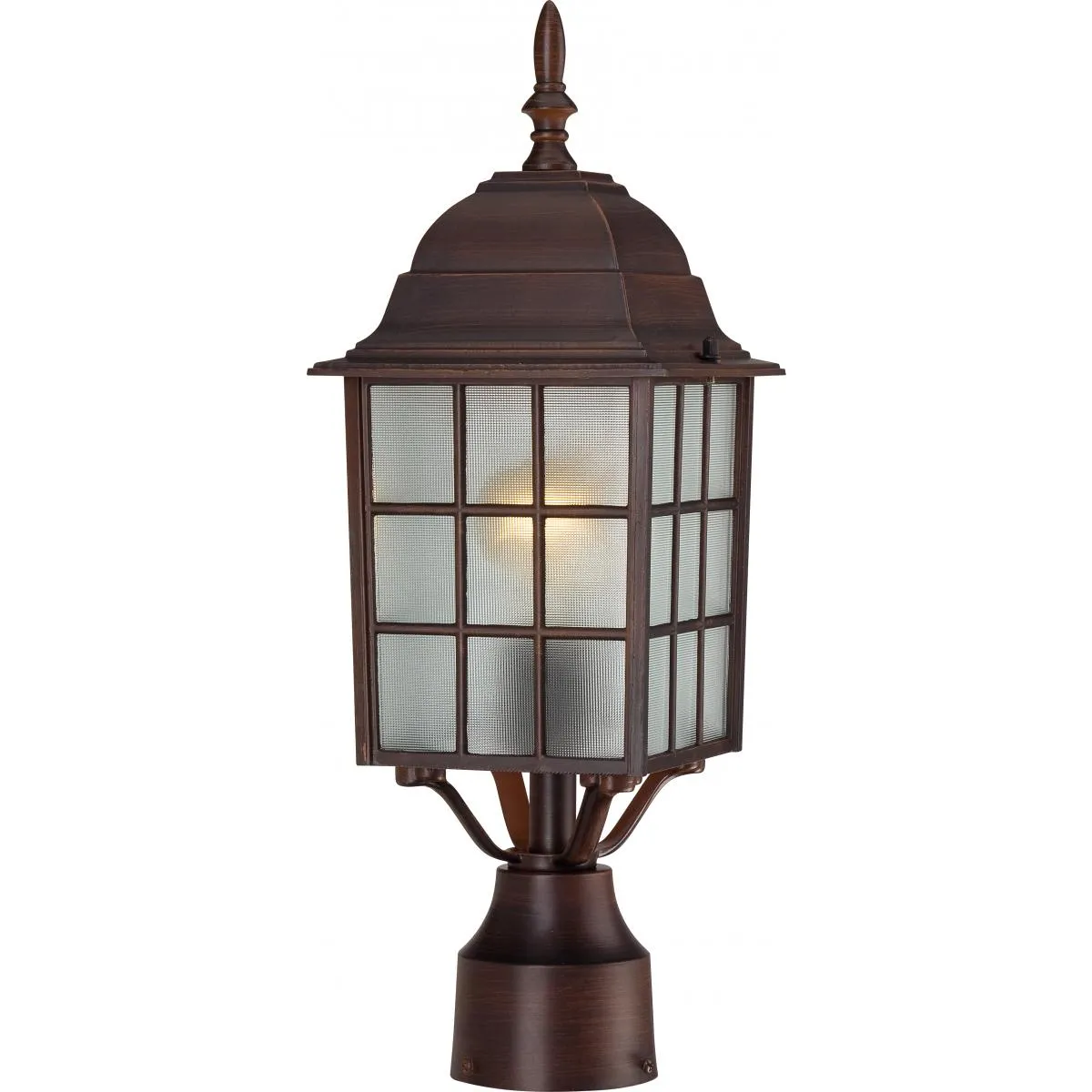 18 In. Lantern Head Bronze finish