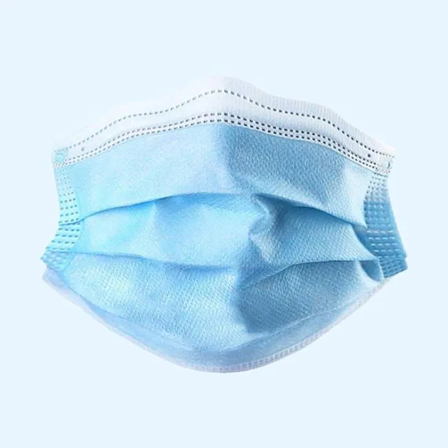 30 pcs Blue Disposable 3 Layers Face Mask Mouth Cover