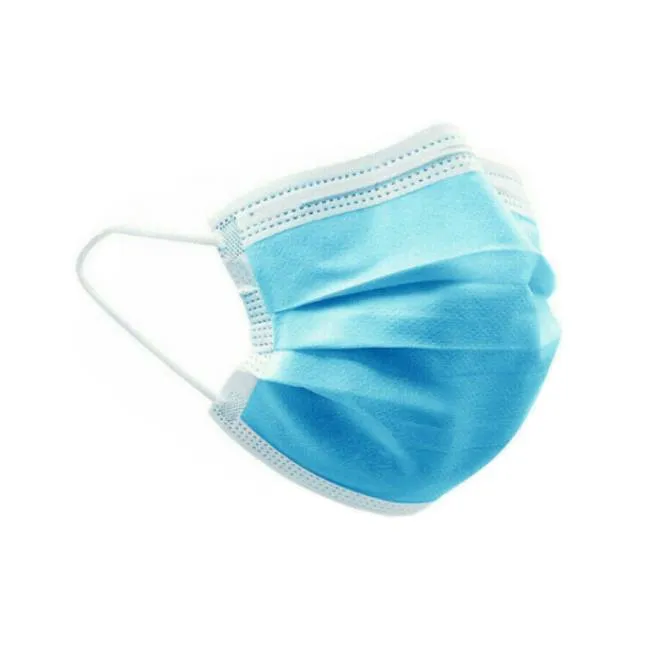 30 pcs Blue Disposable 3 Layers Face Mask Mouth Cover