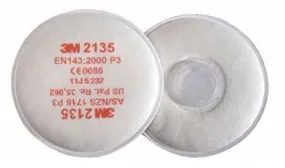 3M 2135 P3 Filter Used On 3M Half Face & Full Face Masks (10 Pairs) - 2135