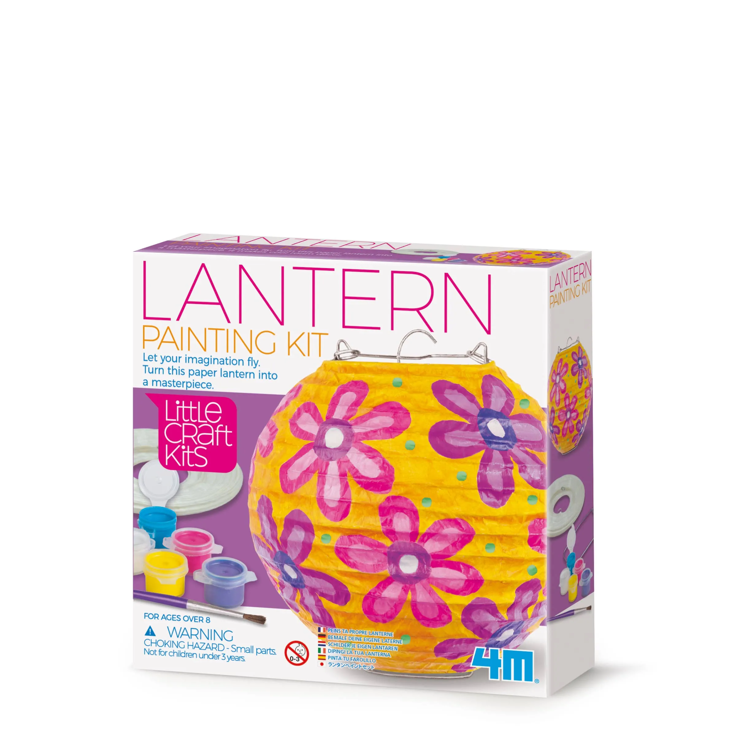 4M Lantern Painting Kit, DIY Art Kit-Kids Room Decor