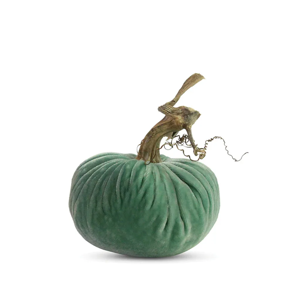 4" Velvet Pumpkin