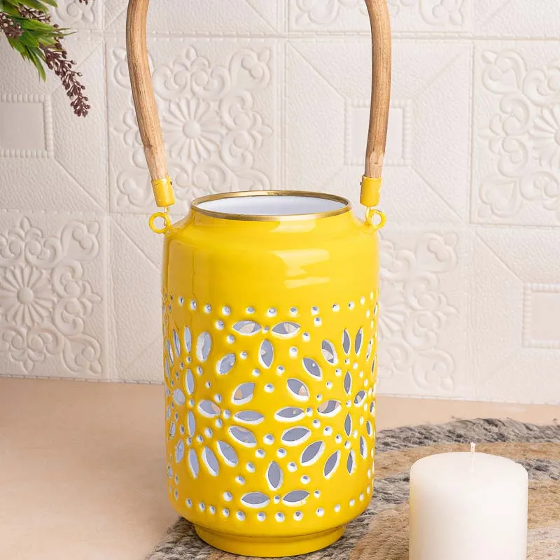 Adolfa Lantern | Single | Multiple Colors | 6 x 9.5 inches