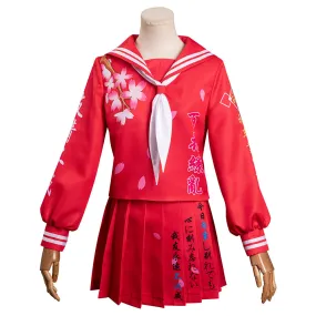 Adulte Japonais Bosozoku To kkou Fuku Robe Rouge Cosplay Costume