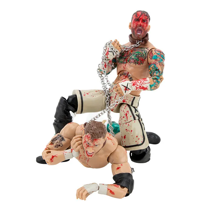 AEW : Dog Collar Match (CM Punk & MJF) 2-Pack Ringside Exclusive Figure Set