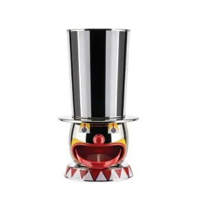 Alessi MW39 Circus Candyman candy dispenser with decoration