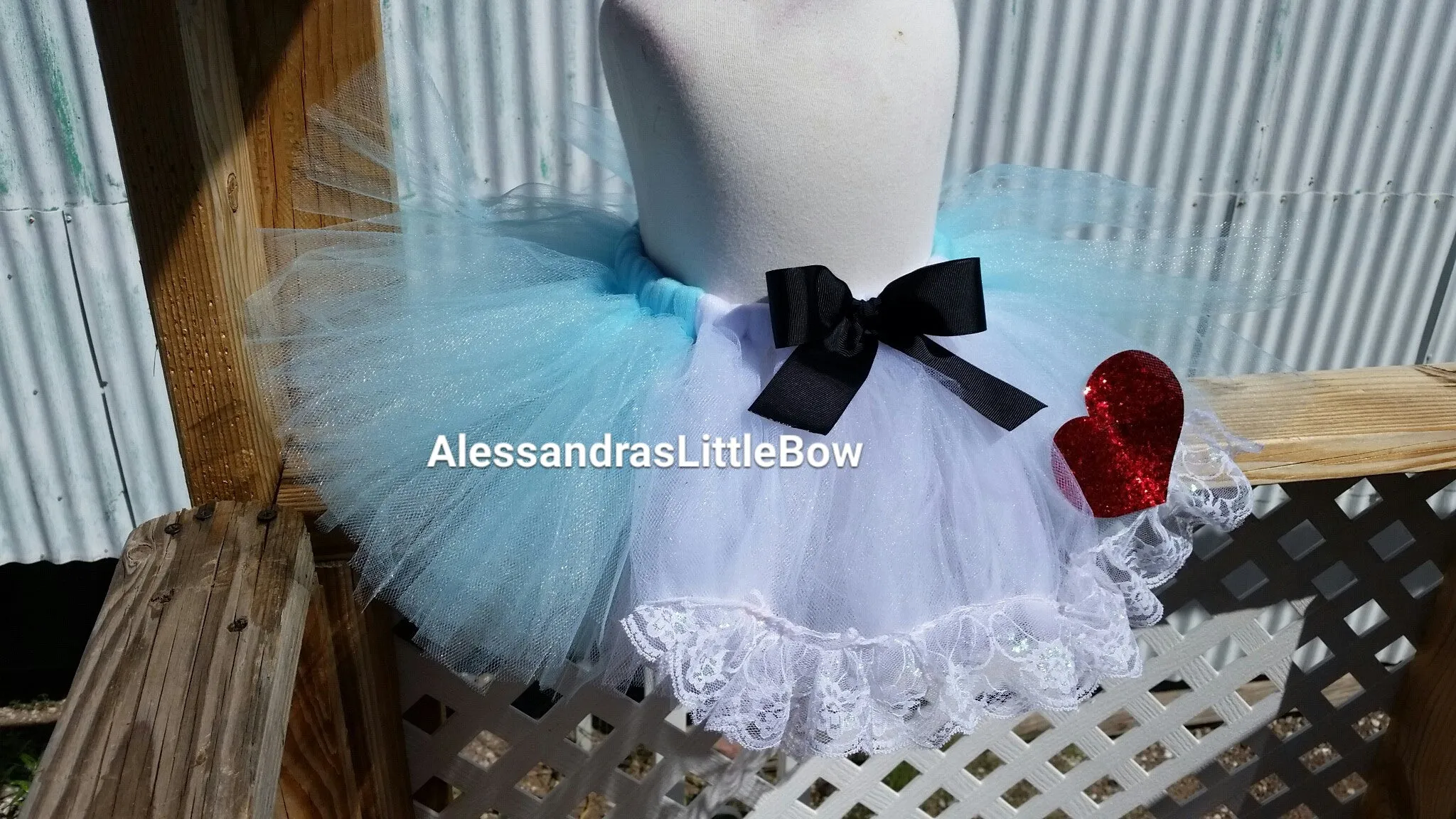 Alice in Wonderland  tutu skirt