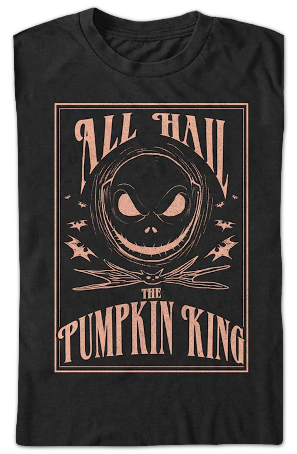 All Hail The Pumpkin King Nightmare Before Christmas T-Shirt