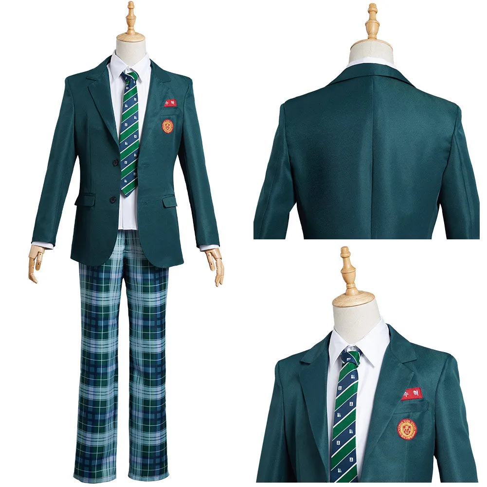 All of Us Are Dead Lee Soo-hyeok Uniforme Cosplay Costume