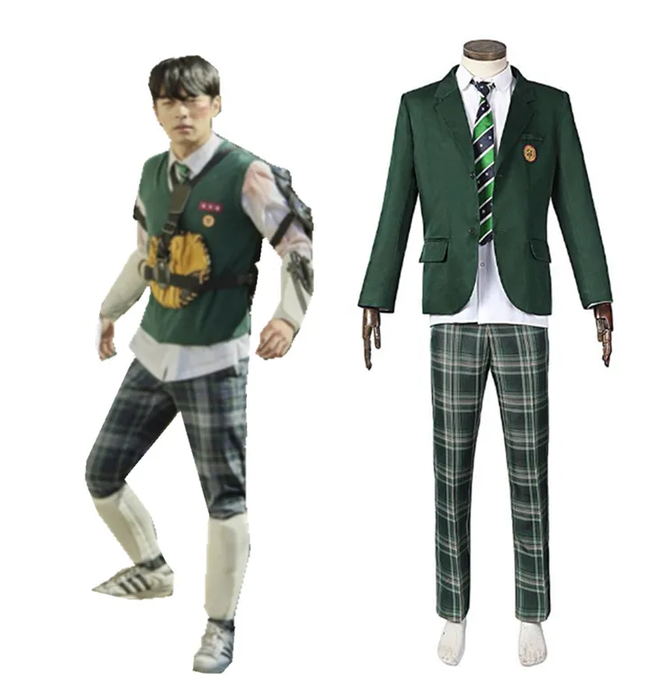 All of Us Are Dead Lee Soo-hyeok Uniforme Cosplay Costume