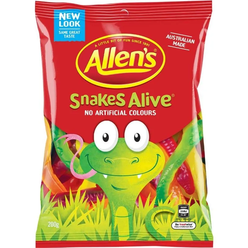 Allen's Snakes Alive 200g