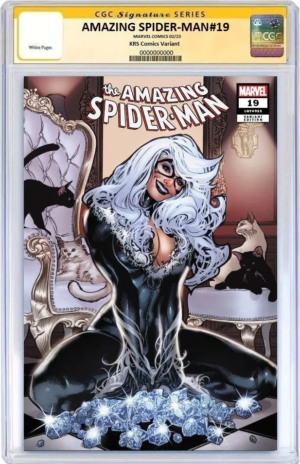 AMAZING SPIDER-MAN 19 PABLO VILLALOBOS BLACK CAT VARIANT