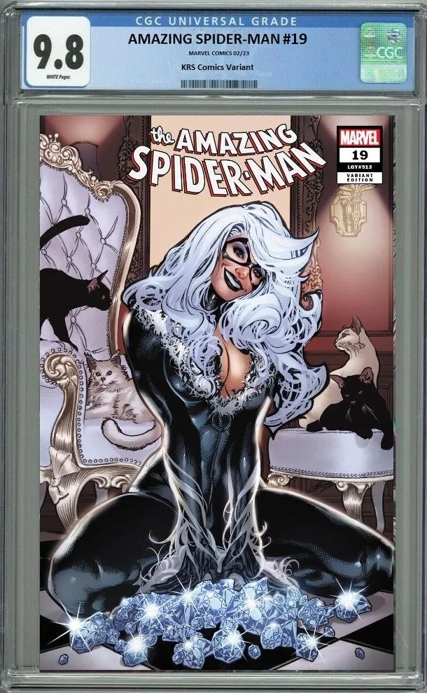 AMAZING SPIDER-MAN 19 PABLO VILLALOBOS BLACK CAT VARIANT