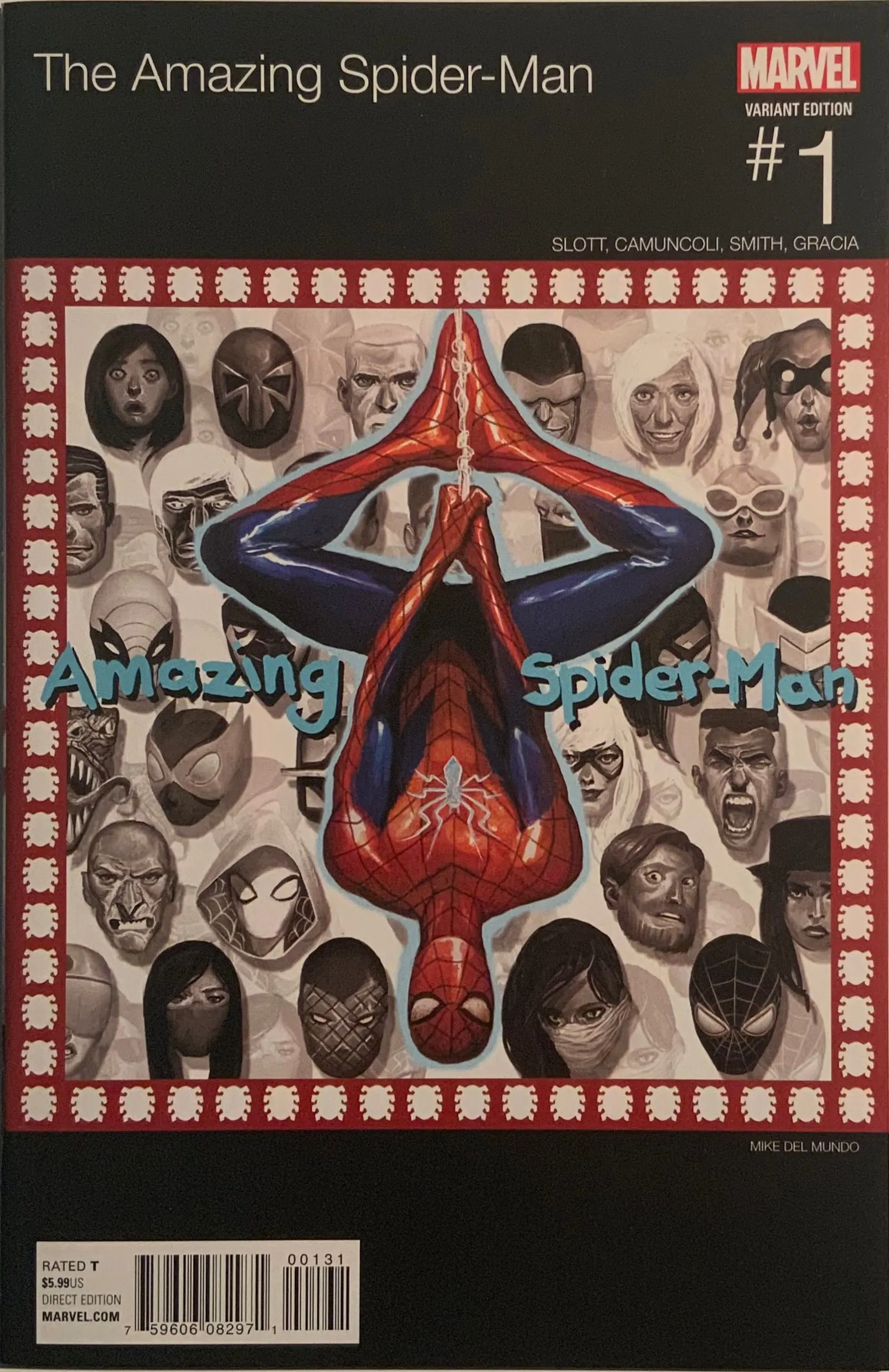 AMAZING SPIDER-MAN (2015-2018) # 1 HIP HOP VARIANT COVER