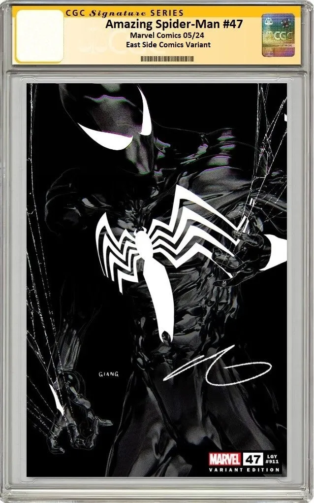 AMAZING SPIDER-MAN 47 JOHN GIANG FAN EXPO PHILLY BLACK AND WHITE VIRGIN VARIANT