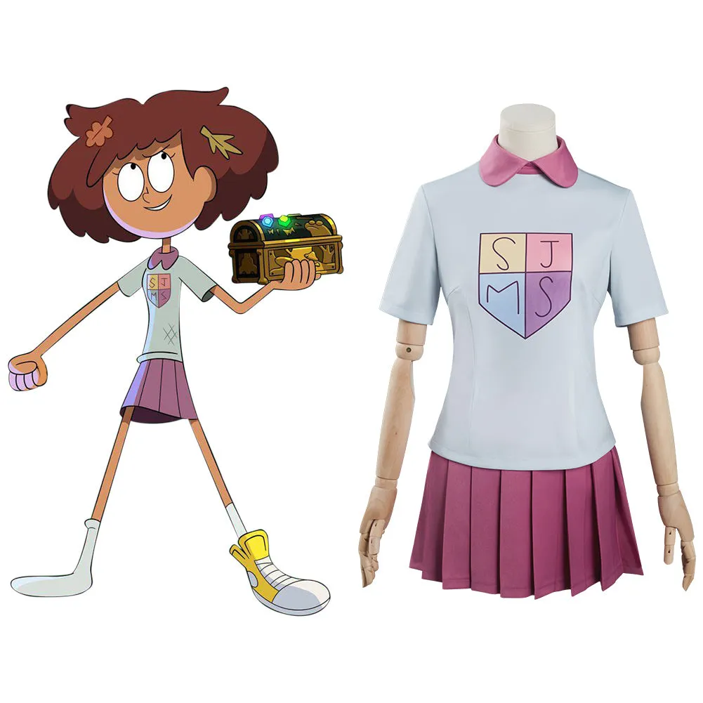 Amphibia Anne Boonchuy Adulte Cosplay Costume