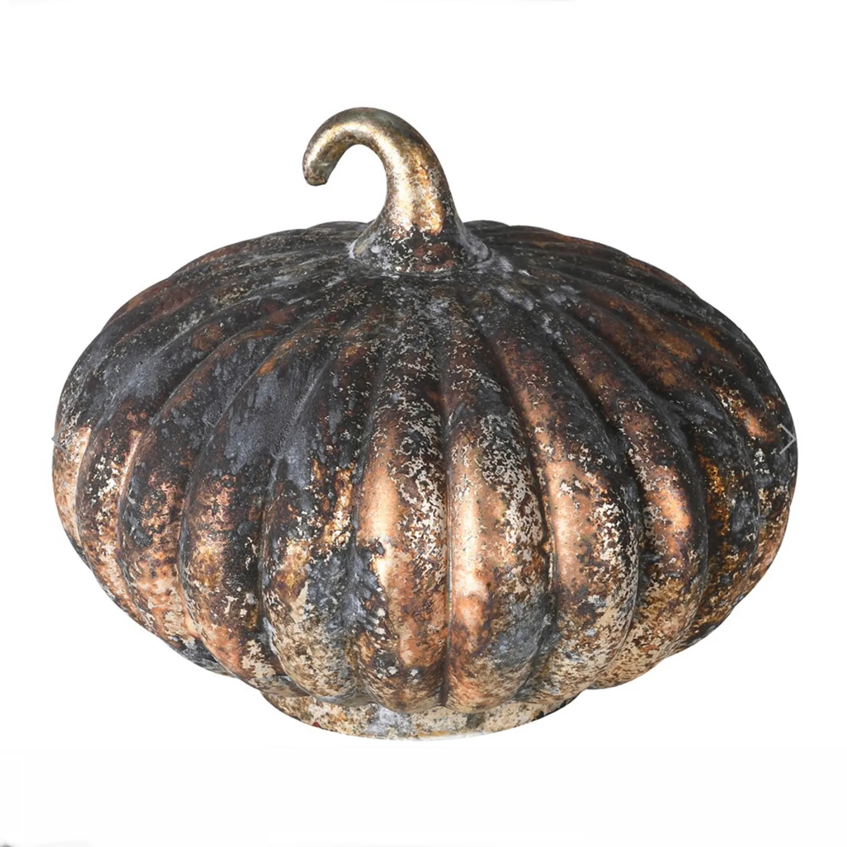 Antique Glass Pumpkin