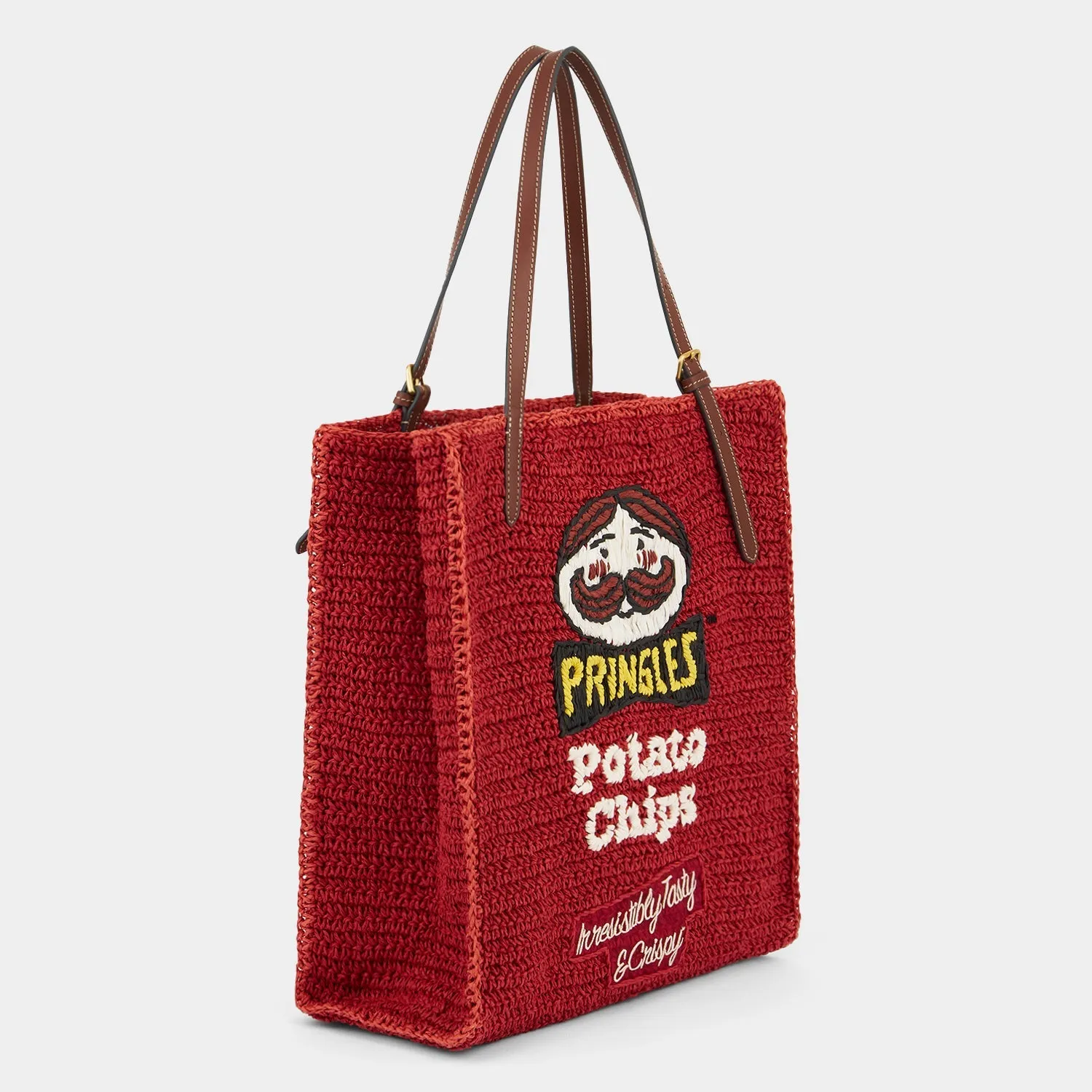 Anya Brands Pringles Raffia Tote