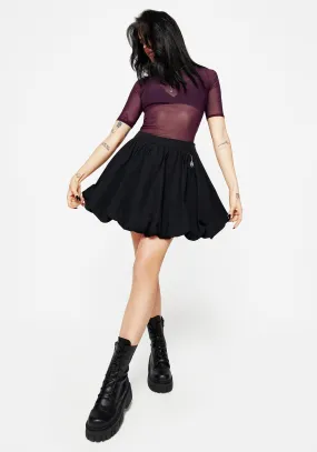 Aranya Puff Micro Mini Skirt