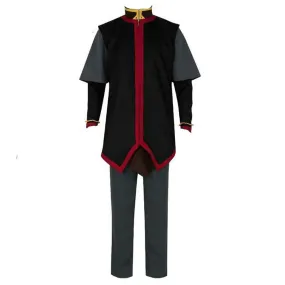 Avatar: The Last Airbender Avatar Aang Halloween Carnaval Cosplay Costume Noir