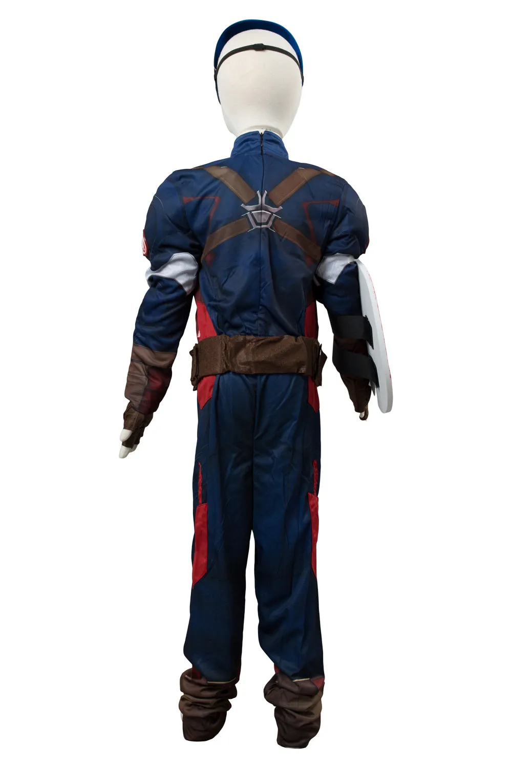 Avengers Captain America Costume Version Enfant Cosplay Costume