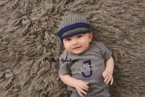 Baby Boy Outfit - Baby Boy Bodysuit - Personalized Embroidered Baby Clothing Monogram - Baby Outfit - Baby Boy shower gift