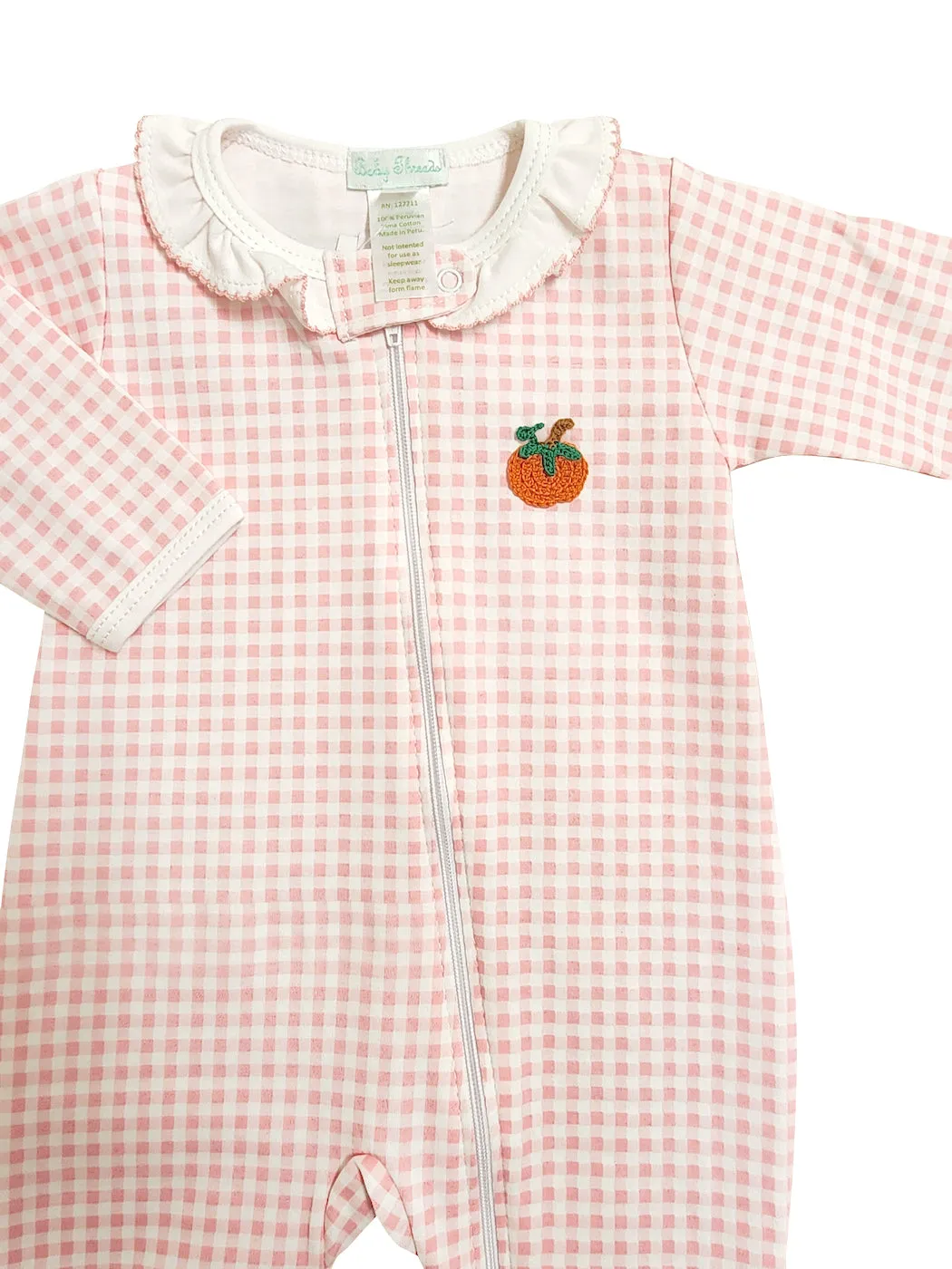 Baby Girl's Fall Pumpkins Collection Footie