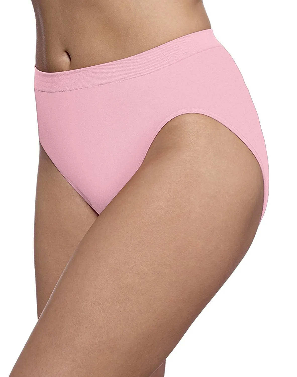 Bali Women's Comfort Revolution Seamless High-Cut Brief Panty (3 Pack)