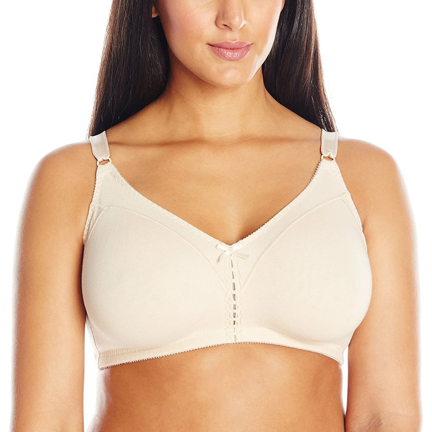 Bali Women's Double-Support Cotton Wire-Free Bra #3036