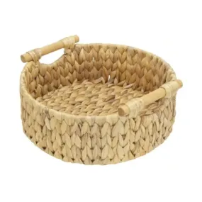 Basket Water Hyacinth - Round