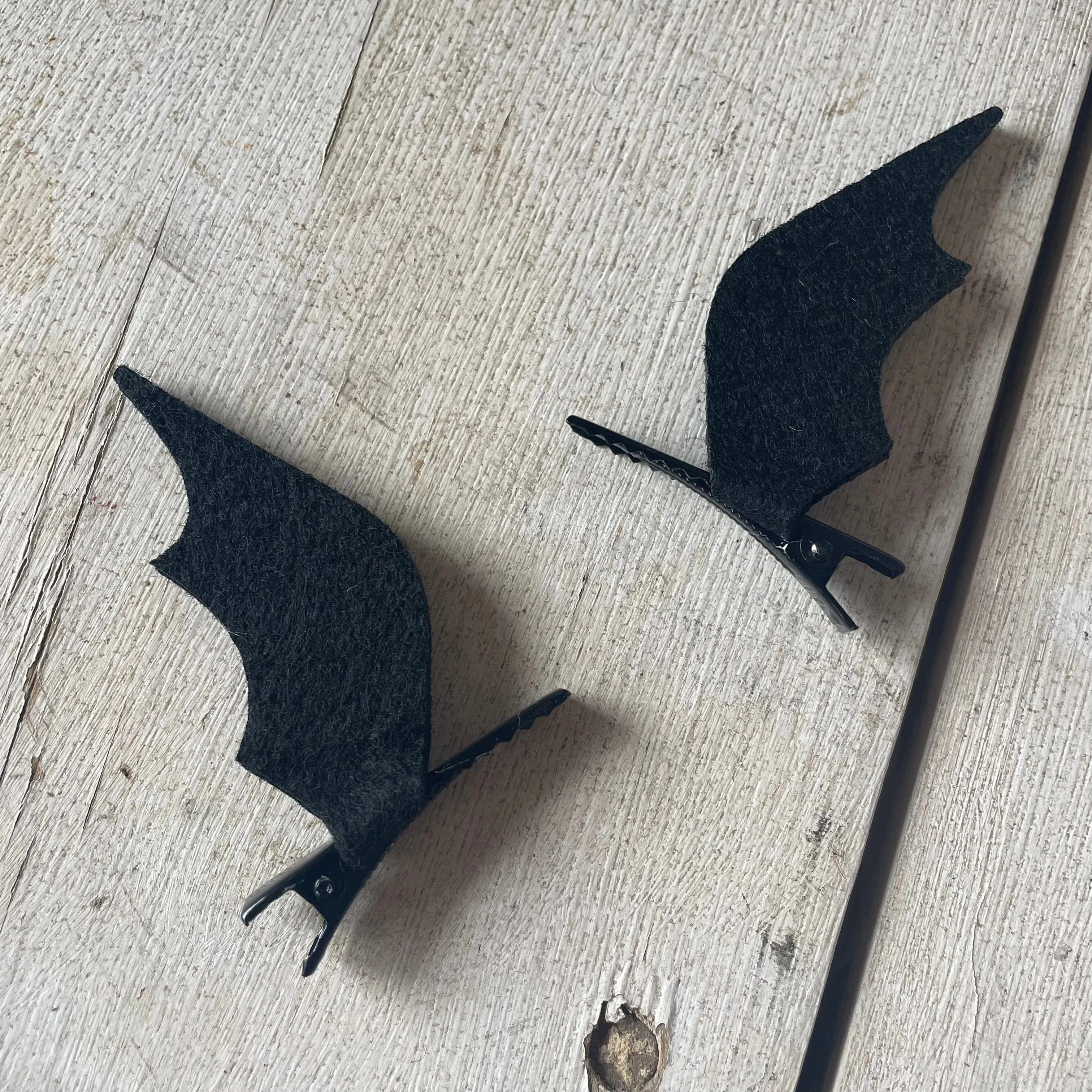 Bat Wing Hair Clips