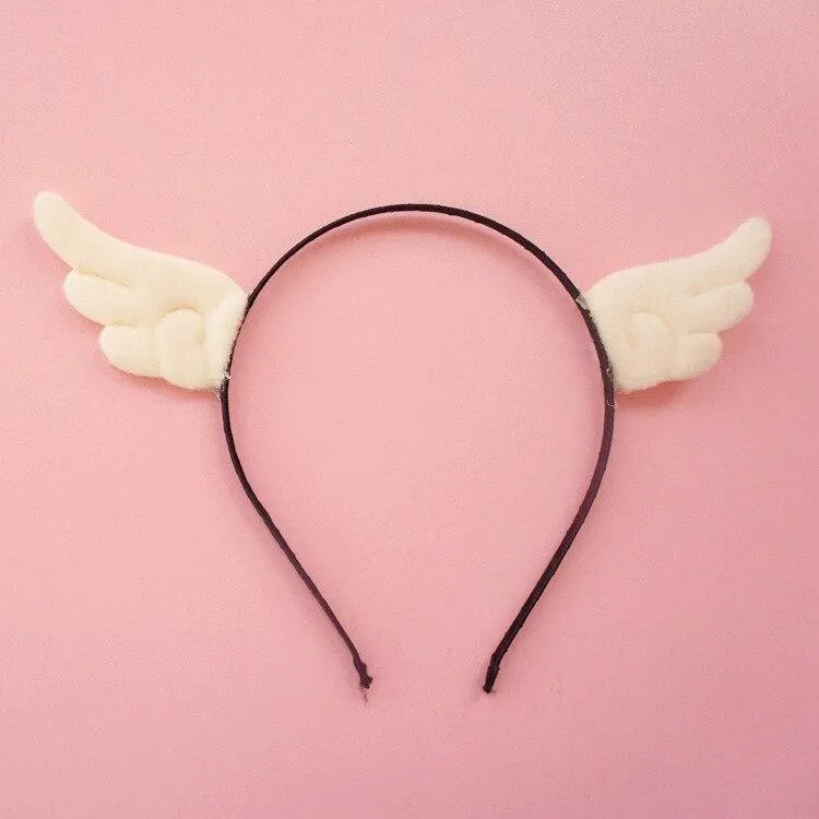 Bat Wing Headband & Clips