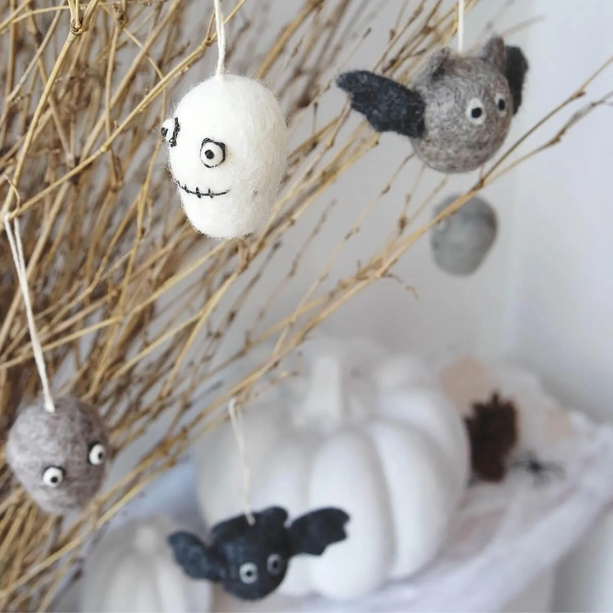 Bats Hanging Halloween Decorations by Gry & Sif