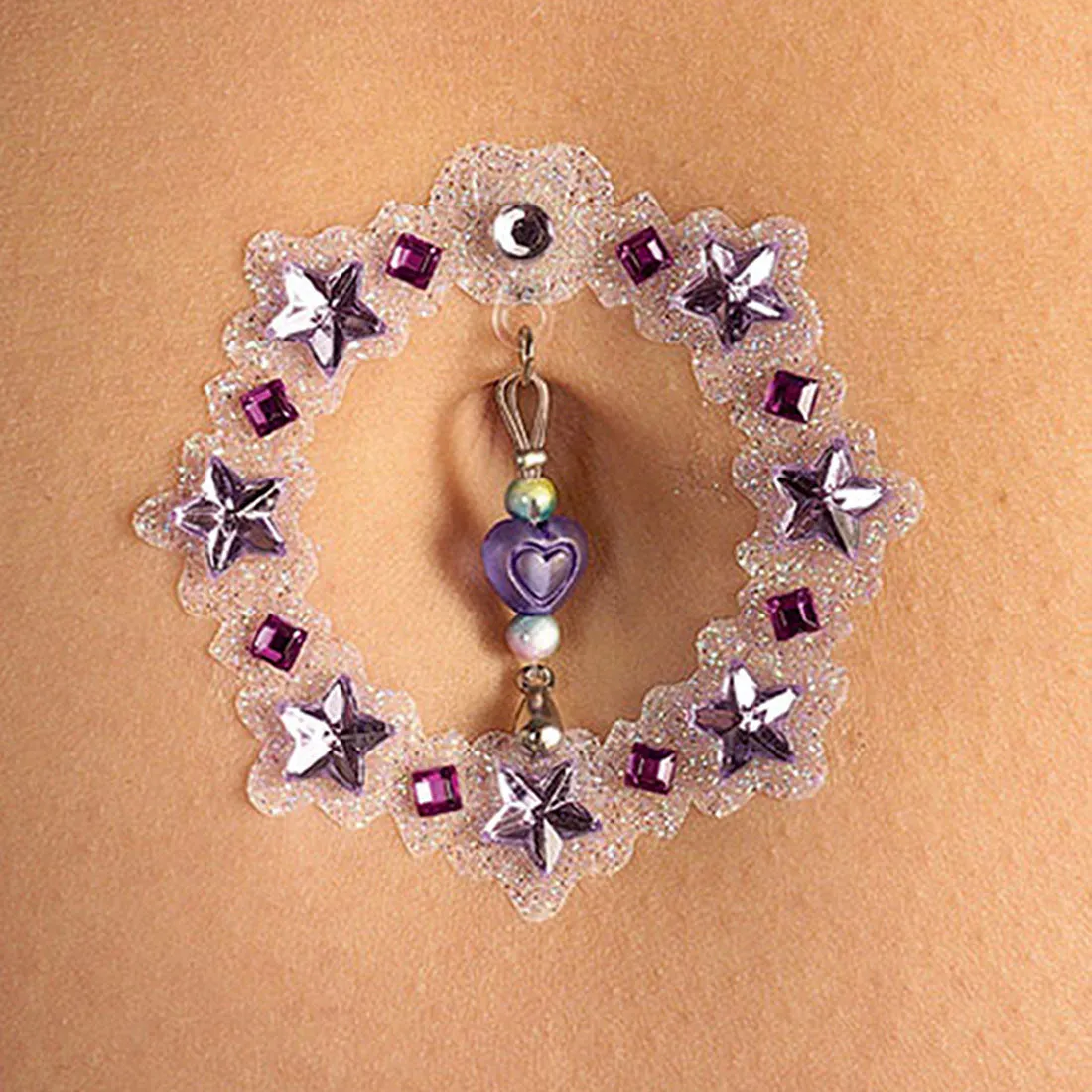 Belly Button Jewel Body Princess Dancer Halloween Costume Accessory