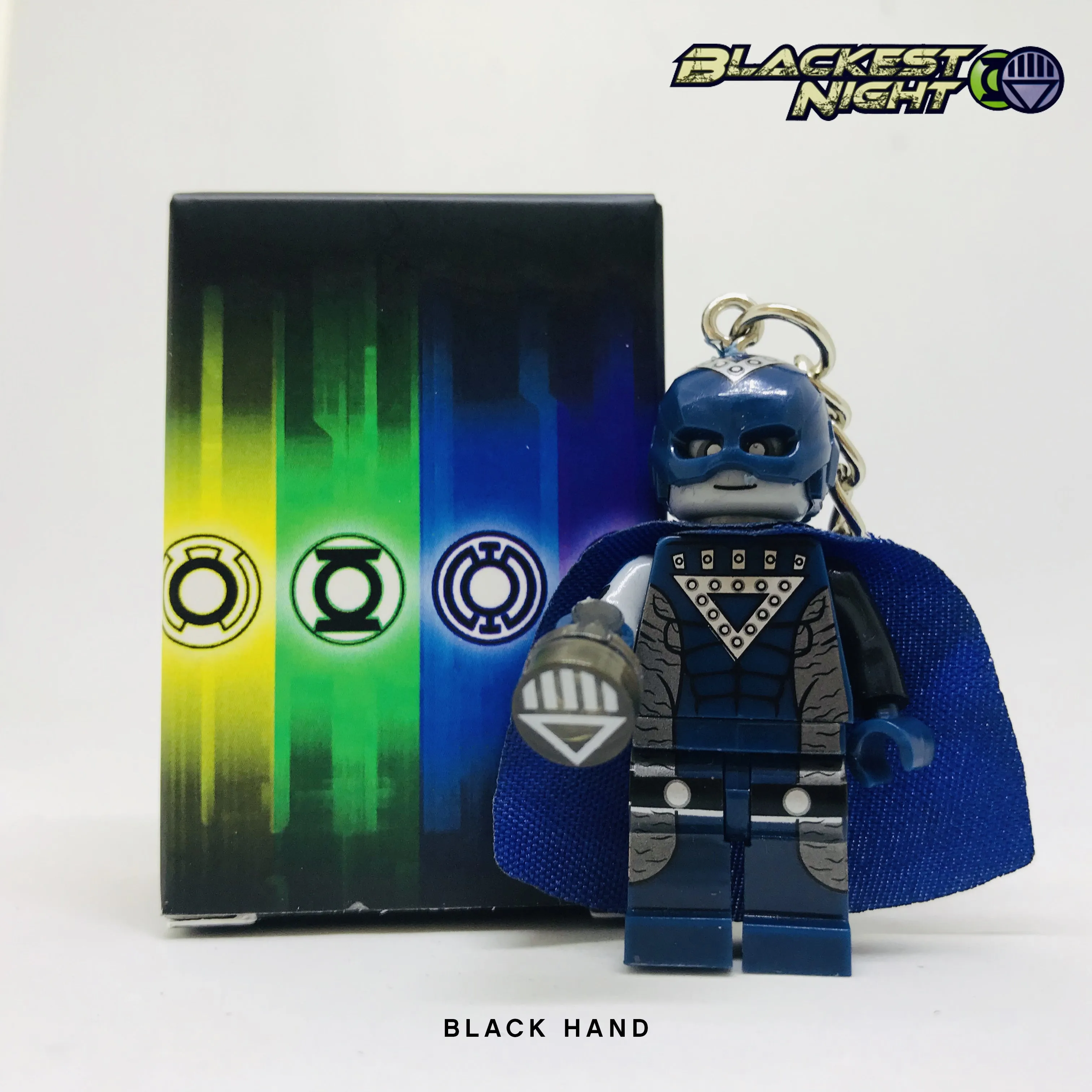 Black Hand Custom Minifigure Keychain