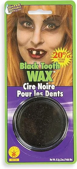 Black Tooth Wax  for Costuming 18114