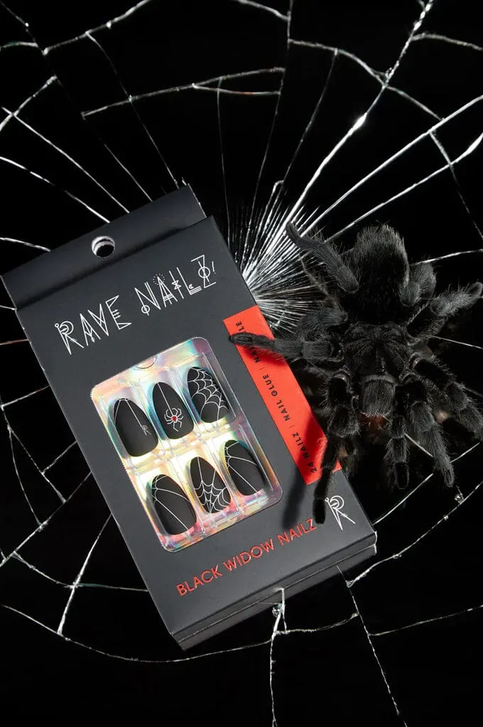 Black Widow - Press On Nails