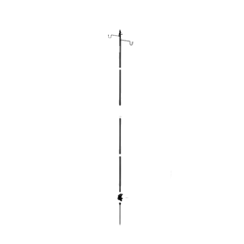 Blackdog Camping Light Pole w/ Hex Tray