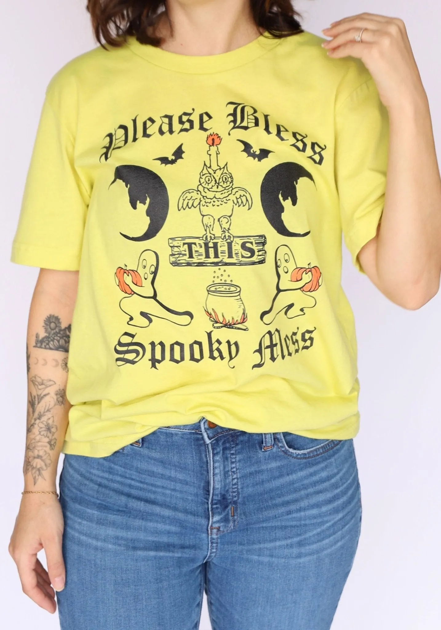 Bless This Spooky Mess Tee