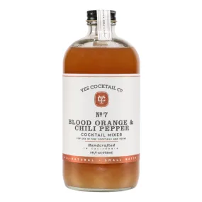 Blood Orange & Chili Pepper Mixer | Yes Cocktail Co.