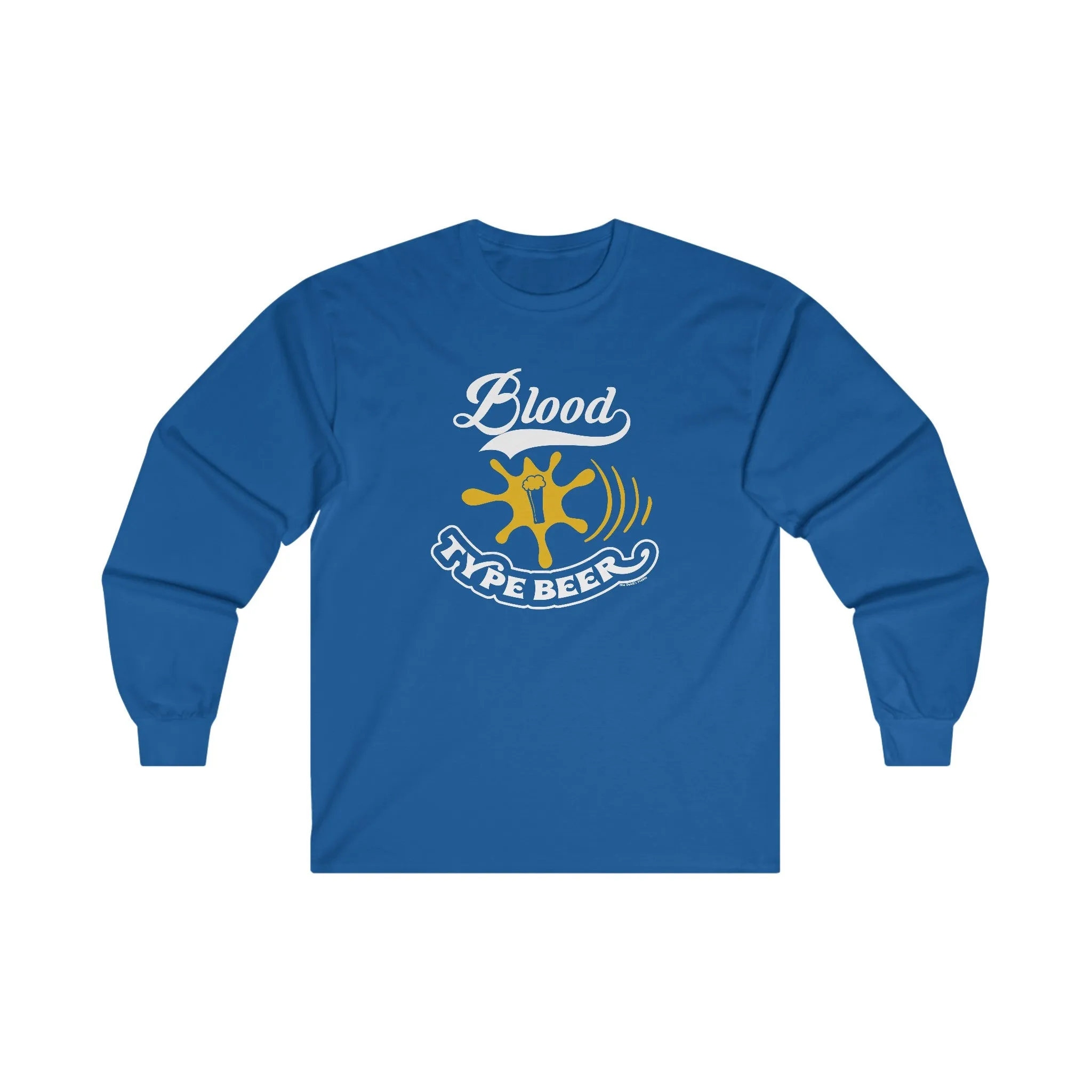 Blood Type Beer Long Sleeve Tee