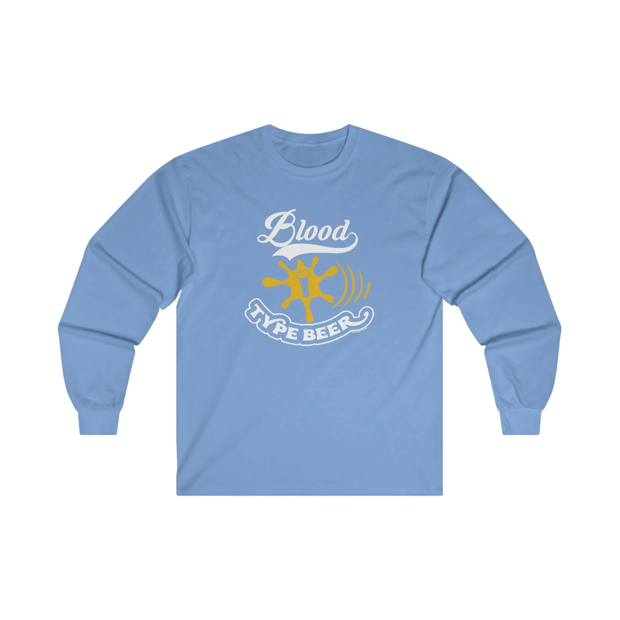 Blood Type Beer Long Sleeve Tee