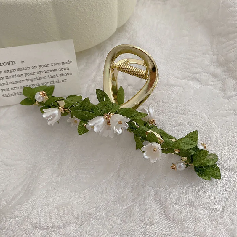 Blooming Garden Claw Clip