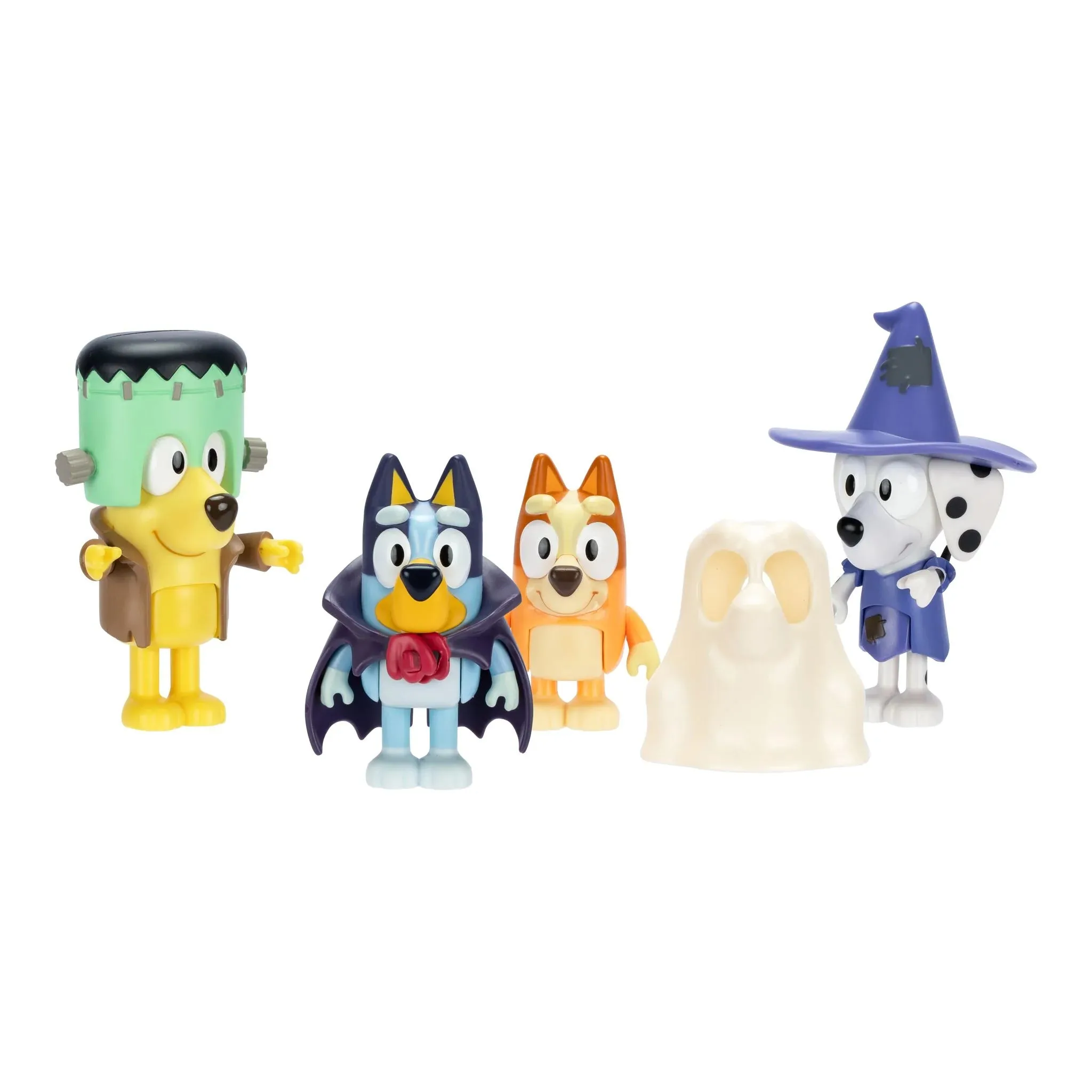 BLUEY S11 FIGURE 4 PACK - HALLOWEEN COSTUME PARTY