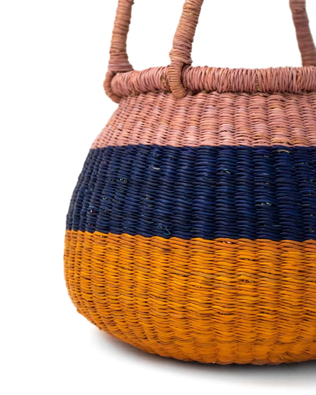 Bolo Colour Block Basket With Handles