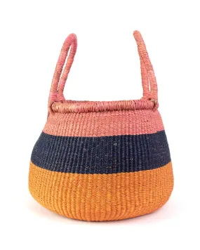 Bolo Colour Block Basket With Handles