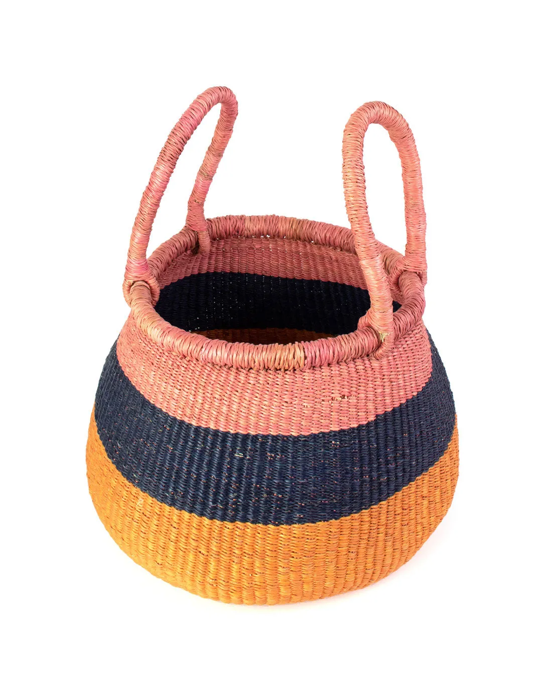 Bolo Colour Block Basket With Handles