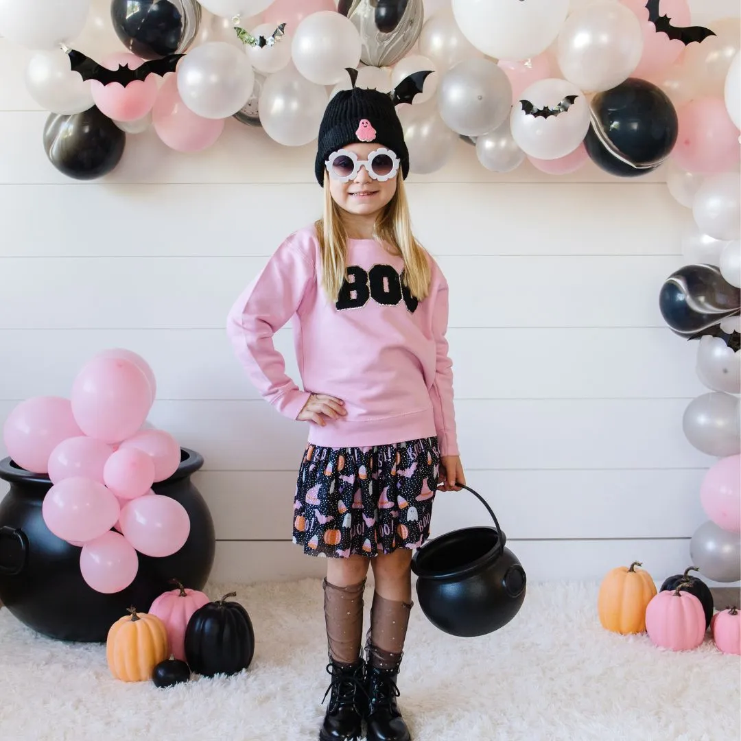 BOO Halloween Tutu Skirt