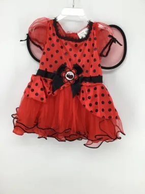 brandless Child Size 12-18 Months Red Ladybug Halloween Costume